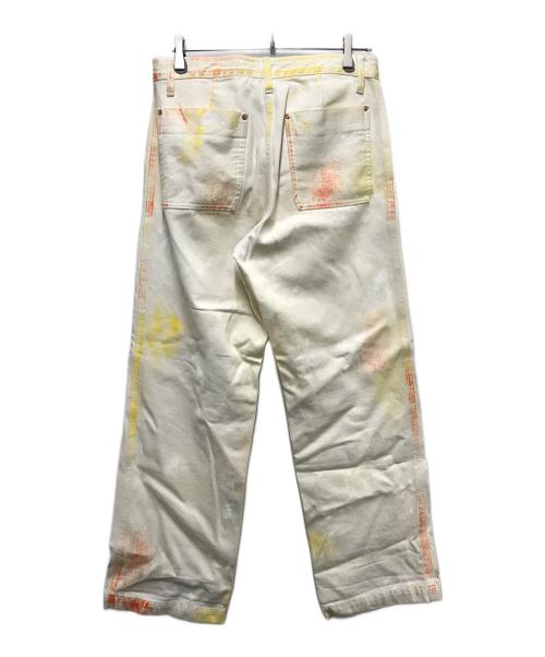 TANAKA（タナカ）TANAKA (タナカ) WORK JEAN TROUSERS ホワイト サイズ:SIZE 30の古着・服飾アイテム