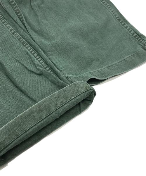 スウェーデン軍（スウェーデングン）スウェーデン軍 (スウェーデングン) ミリタリーパンツ グリーン サイズ:不明の古着・服飾アイテム