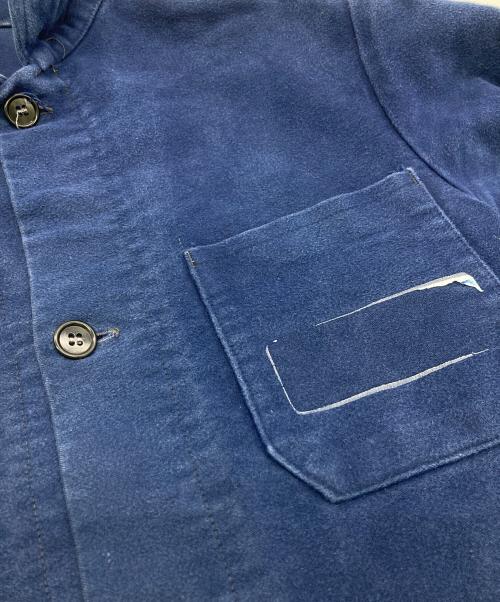 USED（ユーズド）USED (ユーズド) モールスキンカバーオールジャケット ネイビー サイズ:	SIZE 46の古着・服飾アイテム