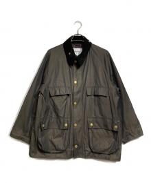 Barbour×workahoLC（バブアー×ワーカホリック）の古着「別注OVERSIZE OLD BEDALE/別注オーバーサイズ・オールド・ビデイル」｜ブラウン