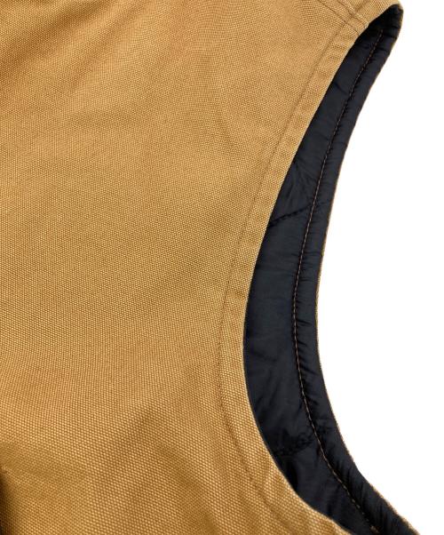 CarHartt（カーハート）CarHartt (カーハート) DUCK VEST ARCTIC QUILT LINED ブラウン サイズ:Lの古着・服飾アイテム