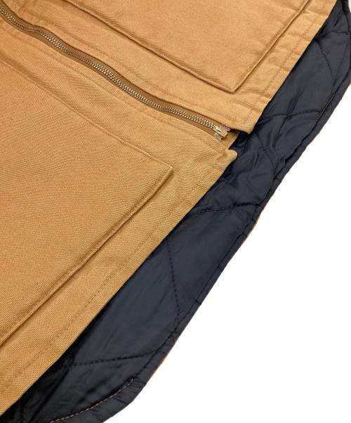 CarHartt（カーハート）CarHartt (カーハート) DUCK VEST ARCTIC QUILT LINED ブラウン サイズ:Lの古着・服飾アイテム