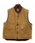 CarHartt（カーハート）の古着「DUCK VEST ARCTIC QUILT LINED」｜ブラウン