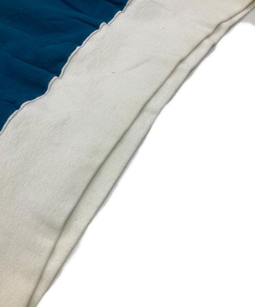 Champion（チャンピオン）Champion (チャンピオン) 90sツートンパターンスウィーブスウェット ブルー サイズ:Lの古着・服飾アイテム