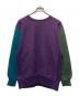 Champion (チャンピオン) 90sクレイジーパターンリバースウィーブスウェット パープル×グリーン サイズ:L：24000円