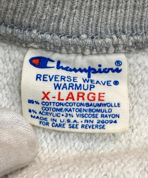 Champion（チャンピオン）Champion (チャンピオン) 80sリバースウィーブスウェット グレー サイズ:XLの古着・服飾アイテム