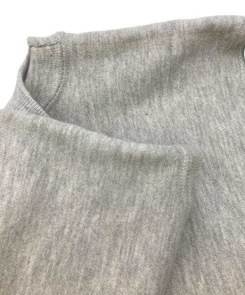 Champion（チャンピオン）Champion (チャンピオン) クレイジーパターンリバースウィーブスウェット グレー×ネイビー×グリーン サイズ:	SIZE Lの古着・服飾アイテム