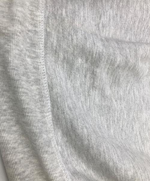 Champion（チャンピオン）Champion (チャンピオン) クレイジーパターンリバースウィーブスウェット グレー×ネイビー×グリーン サイズ:	SIZE Lの古着・服飾アイテム