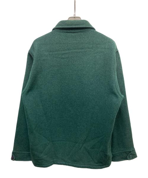 JOHNSON WOOLEN MILLS（ジョンソンウーレンミルズ）Johnson Woolen Mills (ジョンソンウーレンミルズ) ウールスポーツジャケット グリーン サイズ:XLの古着・服飾アイテム
