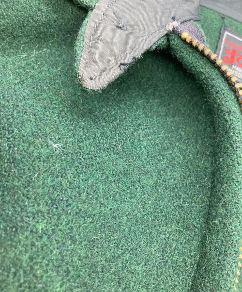 JOHNSON WOOLEN MILLS（ジョンソンウーレンミルズ）Johnson Woolen Mills (ジョンソンウーレンミルズ) ウールジャケット グリーン サイズ:15の古着・服飾アイテム