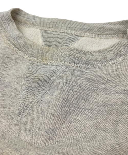 USED（ユーズド）USED (ユーズド) 両はめ込みVガゼットスウェット グレー サイズ:不明の古着・服飾アイテム