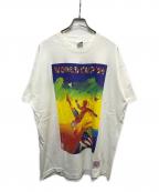 SALEM SPORTWEARセーラムスポーツウェア）の古着「PETER MAXアートプリントTシャツ」｜ホワイト