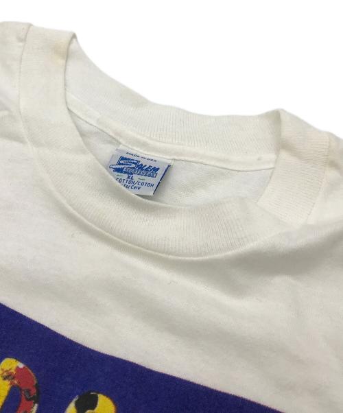 SALEM SPORTWEAR（セーラムスポーツウェア）salem sportwear (セーラムスポーツウェア) PETER MAXアートプリントTシャツ ホワイト サイズ:	SIZE XLの古着・服飾アイテム