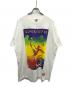 salem sportwear（セーラムスポーツウェア）の古着「PETER MAXアートプリントTシャツ」｜ホワイト