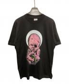 ONEITAオニータ）の古着「MIND Scratch squeal Tシャツ」｜ブラック