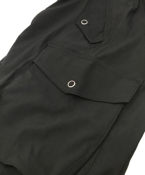 THROW（スロー）THROW (スロー) OVER LOOSE CARGO パンツ ブラック サイズ:	SIZE 0の古着・服飾アイテム