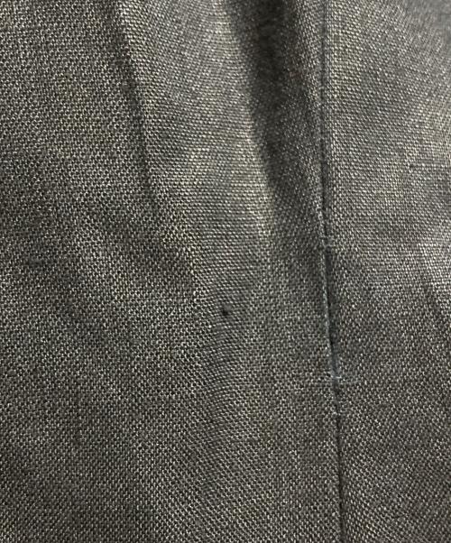 GIORGIO ARMANI（ジョルジョアルマーニ）GIORGIO ARMANI (ジョルジョアルマーニ) リネンガウンコート/Linen gown coat ブラック サイズ:44の古着・服飾アイテム