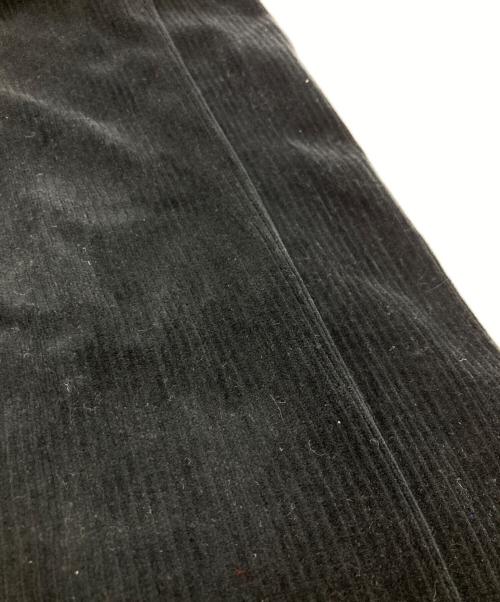 GIORGIO ARMANI（ジョルジオアルマーニ）GIORGIO ARMANI (ジョルジオアルマーニ) ボタンダウンコーデュロイシャツ ブラック サイズ:US38の古着・服飾アイテム