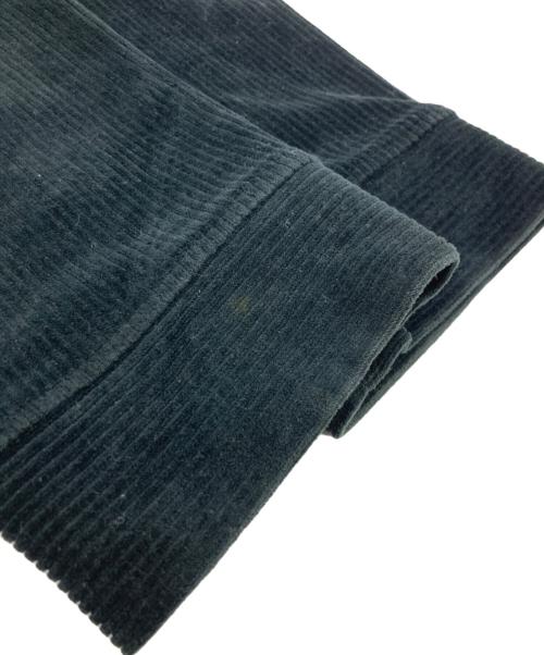 GIORGIO ARMANI（ジョルジオアルマーニ）GIORGIO ARMANI (ジョルジオアルマーニ) ボタンダウンコーデュロイシャツ ブラック サイズ:US38の古着・服飾アイテム