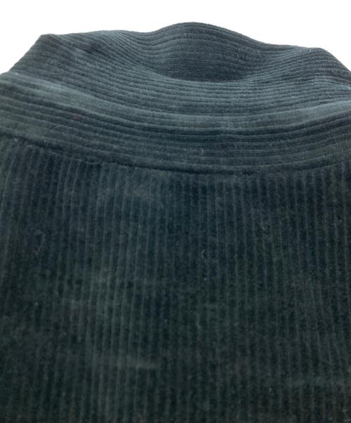 GIORGIO ARMANI（ジョルジオアルマーニ）GIORGIO ARMANI (ジョルジオアルマーニ) ボタンダウンコーデュロイシャツ ブラック サイズ:US38の古着・服飾アイテム