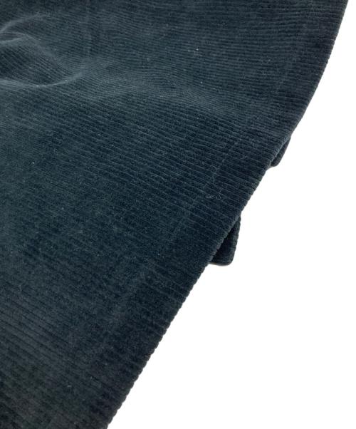 GIORGIO ARMANI（ジョルジオアルマーニ）GIORGIO ARMANI (ジョルジオアルマーニ) ボタンダウンコーデュロイシャツ ブラック サイズ:US38の古着・服飾アイテム