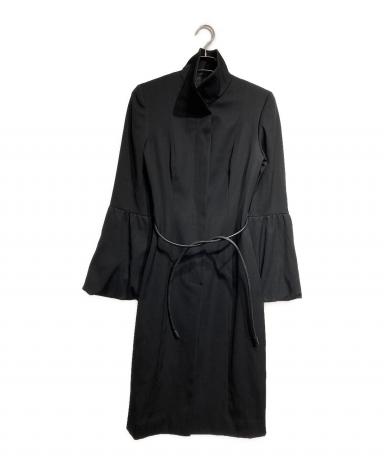 中古・古着通販】GUCCI (グッチ) Wool Gabardine Flare Sleeve Coat