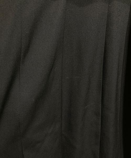 GUCCI（グッチ）GUCCI (グッチ) Wool Gabardine Flare Sleeve Coat/ウールギャバフレアスリーブコート ブラック サイズ:42の古着・服飾アイテム