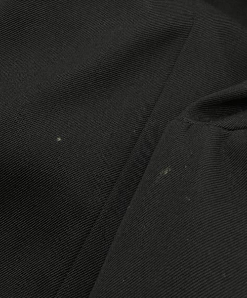 GUCCI（グッチ）GUCCI (グッチ) Wool Gabardine Flare Sleeve Coat/ウールギャバフレアスリーブコート ブラック サイズ:42の古着・服飾アイテム