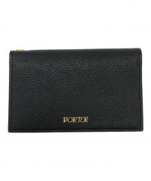 PORTER（ポーター）の古着「TONE  CARD CASE」｜ブラック