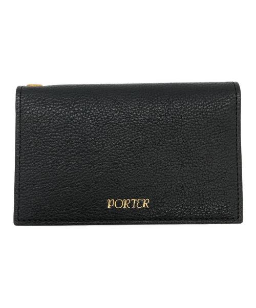 PORTER（ポーター）PORTER (ポーター) TONE  CARD CASE ブラックの古着・服飾アイテム