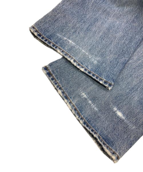 UNGRID（アングリッド）Ungrid (アングリッド) ハイウエストルーズストレートデニム インディゴ サイズ:24の古着・服飾アイテム