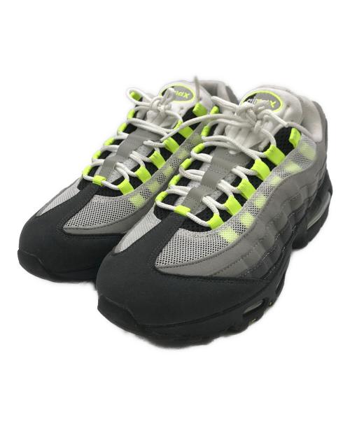 NIKE（ナイキ）NIKE (ナイキ) AIR MAX 95 OG BIG BUBBLE ホワイト×グレー サイズ:US 10.5 （28.5cm）の古着・服飾アイテム