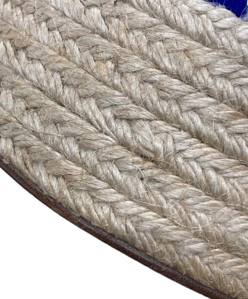 Chloe（クロエ）Chloe (クロエ) ウェッジソールサンダル/ Wedge sandals ベージュ×ブルー サイズ:36の古着・服飾アイテム