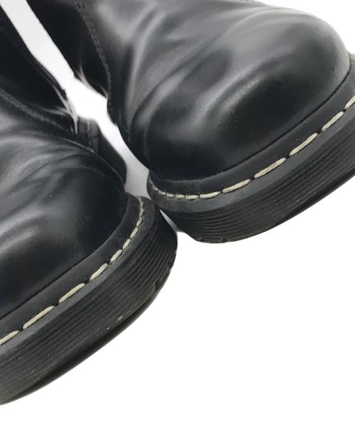 Dr.Martens（ドクターマーチン）Dr.Martens (ドクターマーチン) ホワイトステッチチェルシーブーツ ブラック サイズ:SIZE US9　(27cm)の古着・服飾アイテム