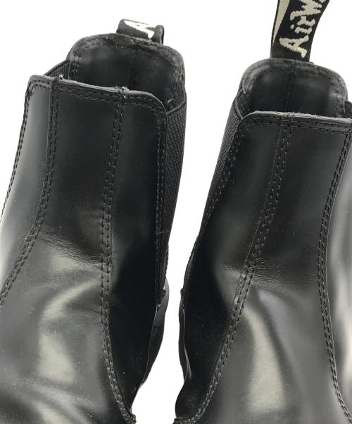 Dr.Martens（ドクターマーチン）Dr.Martens (ドクターマーチン) ホワイトステッチチェルシーブーツ ブラック サイズ:SIZE US9　(27cm)の古着・服飾アイテム