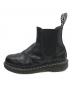 Dr.Martens (ドクターマーチン) ホワイトステッチチェルシーブーツ ブラック サイズ:SIZE US9　(27cm)：13000円