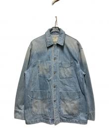 POTTERY（-）の古着「デニムカバーオールジャケット」｜インディゴ