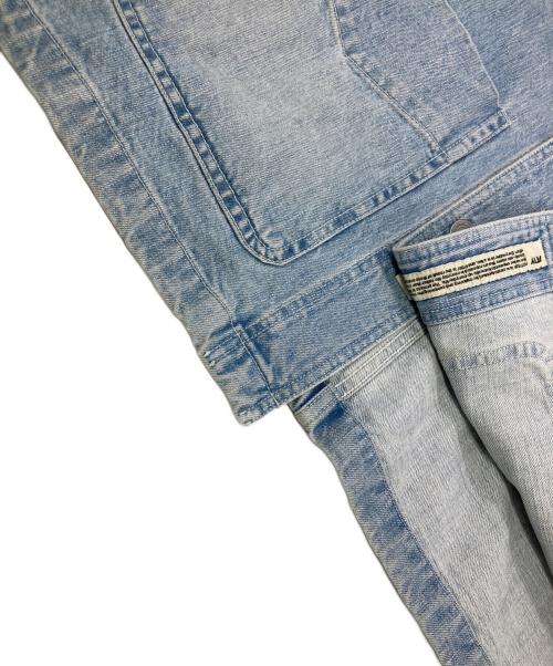 POTTERY（-）POTTERY (-) デニムカバーオールジャケット インディゴ サイズ:3の古着・服飾アイテム