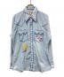 DEE CEE（ディーシー）の古着「80s刺繍ウエスタンシャツ」｜ブルー