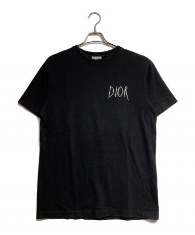中古・古着通販】DIOR HOMME (ディオール オム) 刺繍ロゴ 半袖Tシャツ