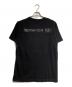 DIOR HOMME (ディオール オム) 刺繍ロゴ 半袖Tシャツ/Logo Tee ブラック サイズ:M：28000円