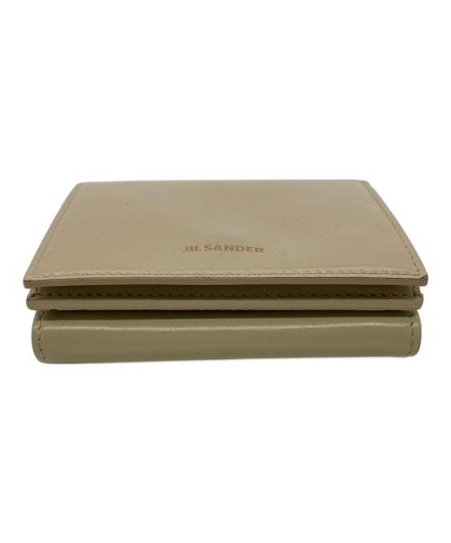 JIL SANDER（ジルサンダー）JIL SANDER (ジルサンダー) TINY WALLET ベージュの古着・服飾アイテム