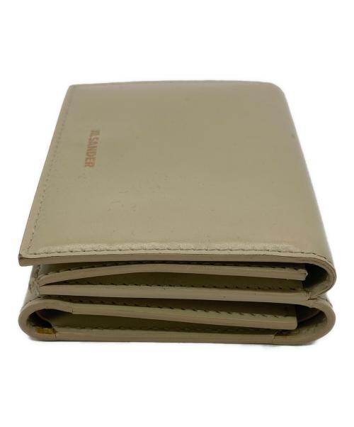 JIL SANDER（ジルサンダー）JIL SANDER (ジルサンダー) TINY WALLET ベージュの古着・服飾アイテム