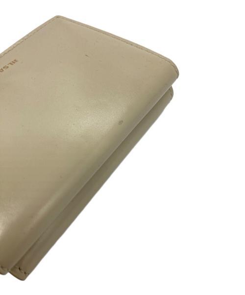 JIL SANDER（ジルサンダー）JIL SANDER (ジルサンダー) TINY WALLET ベージュの古着・服飾アイテム
