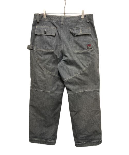 STRUCTURE（ストラクチャー）STRUCTURE (ストラクチャー) ペインターデニムパンツ グレー サイズ:36の古着・服飾アイテム