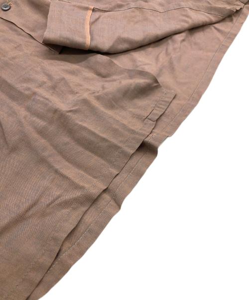 Tri-Towne（トリトウン）Tri-Towne (トリトウン) 60sオープンカラーシャツ ベージュ サイズ:SIZE 17-XL-17 1/2の古着・服飾アイテム