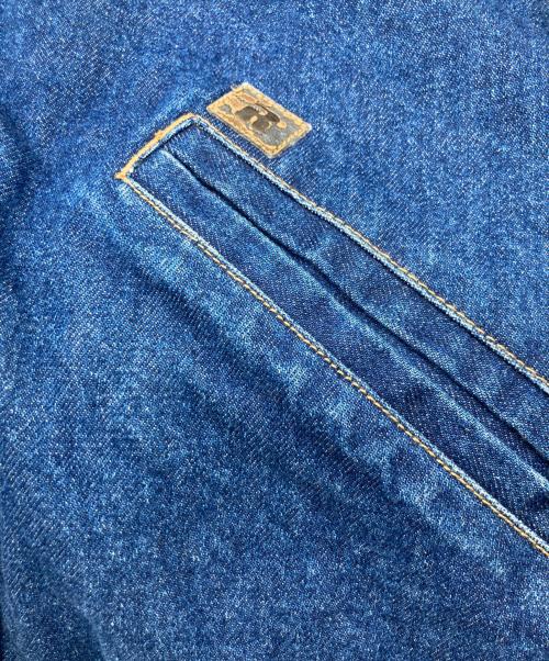 RIGGS WORKWEAR by Wrangler（リグスワークウェアバイラングラー）RIGGS WORKWEAR by Wrangler (リグスワークウェアバイラングラー) デニムフーデッドジャケット インディゴ サイズ:Lの古着・服飾アイテム