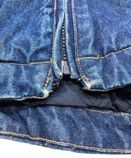 RIGGS WORKWEAR by Wrangler（リグスワークウェアバイラングラー）RIGGS WORKWEAR by Wrangler (リグスワークウェアバイラングラー) デニムフーデッドジャケット インディゴ サイズ:Lの古着・服飾アイテム