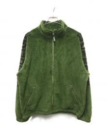 SUPREME（シュプリーム）の古着「Shoulder Logo Fleece Jacket」｜グリーン