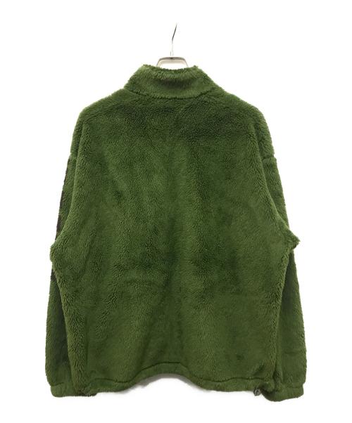 SUPREME（シュプリーム）Supreme (シュプリーム) Shoulder Logo Fleece Jacket グリーン サイズ:	SIZE Lの古着・服飾アイテム